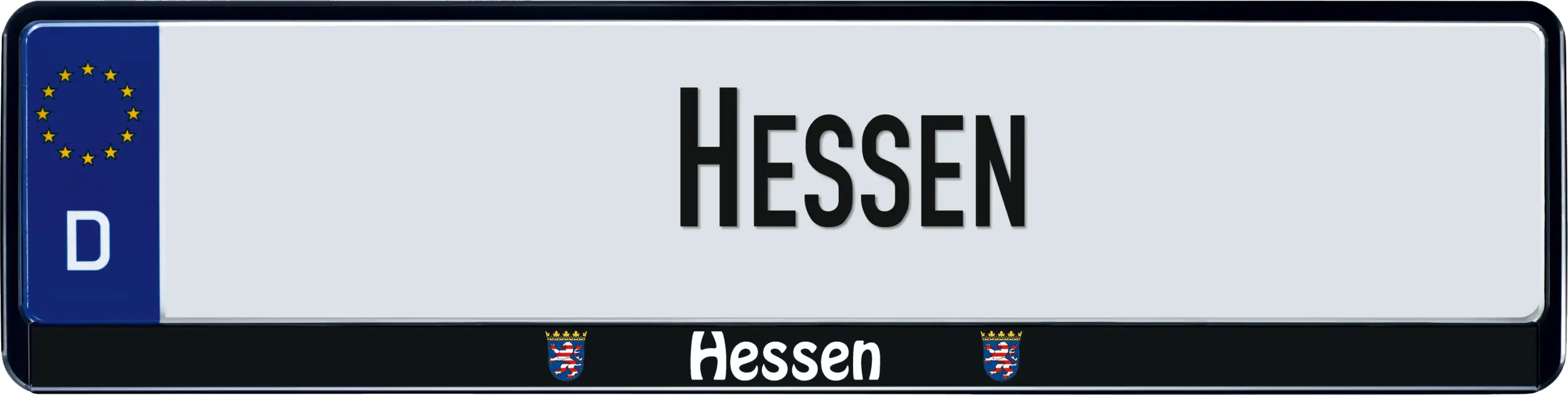 Hermann Schütz Design Kennzeichenrahmen Bundesland Hessen