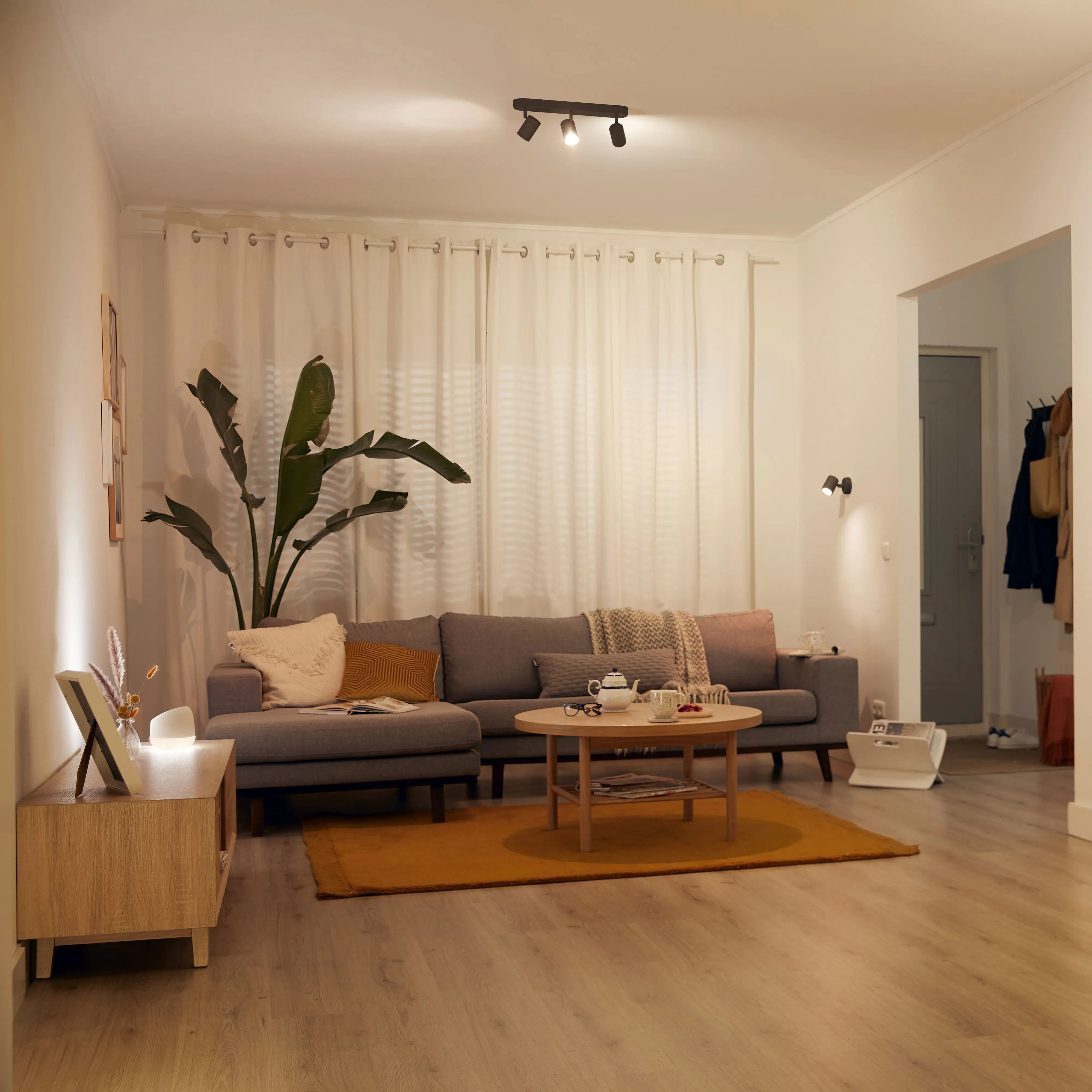 Wiz 3er Spot Imageo 15W RGB schwarz