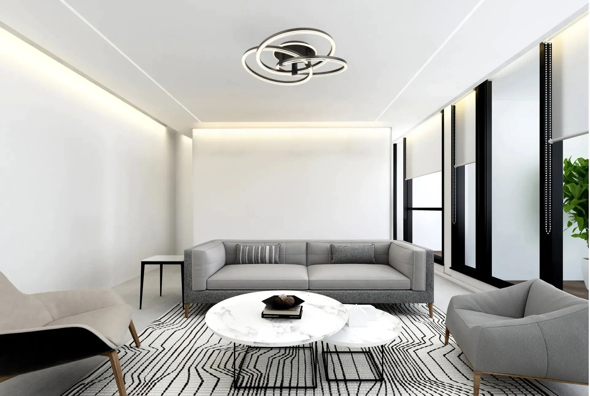 Globo LED Deckenleuchte Tris