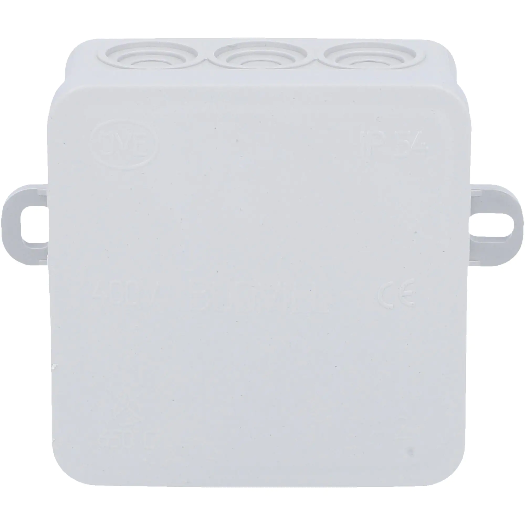 Abzweigkasten Aufputz IP54 75x75 x40 mm grau 10er Pack