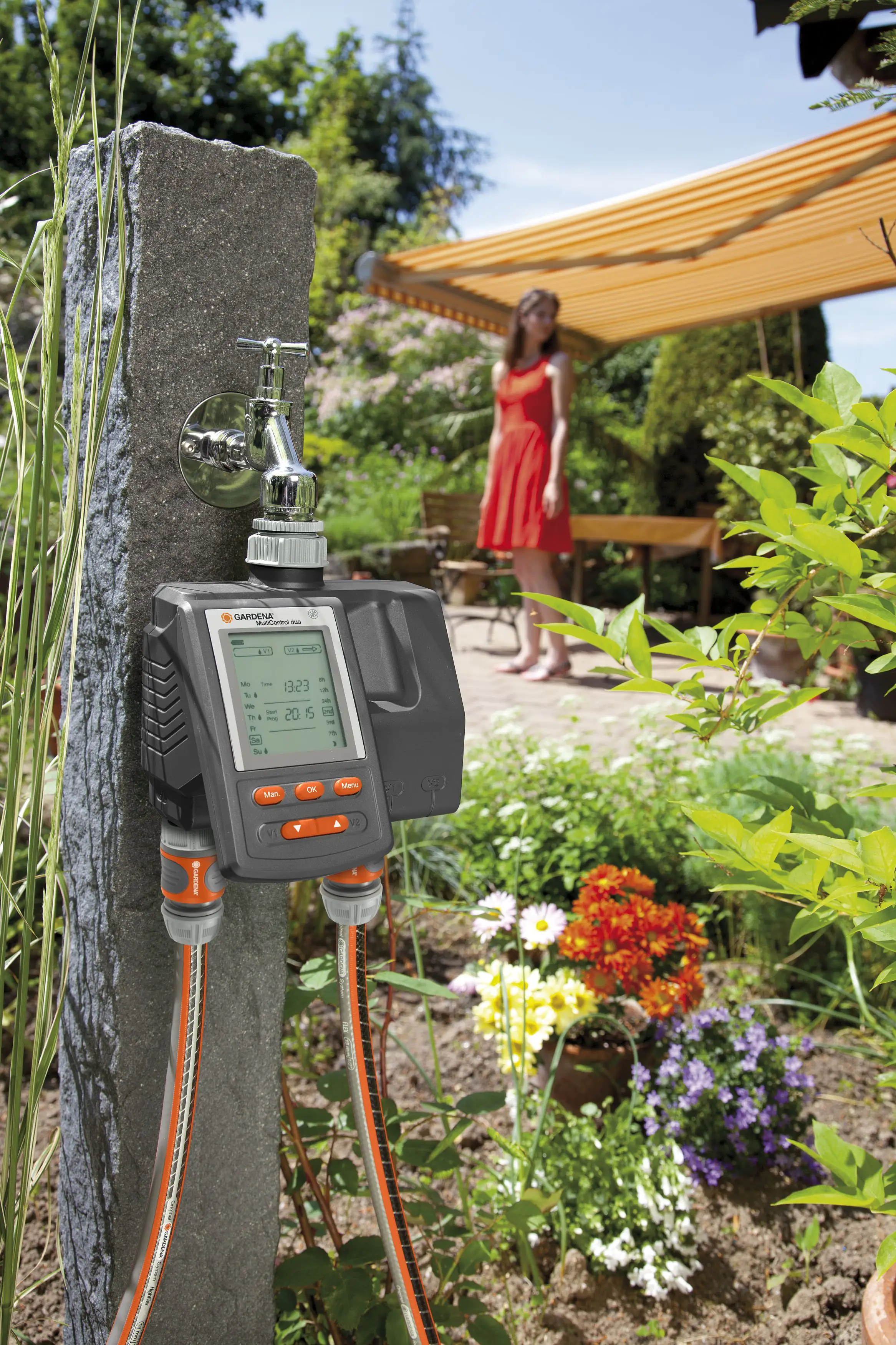 Gardena Bewässerungscomputer MultiControl duo