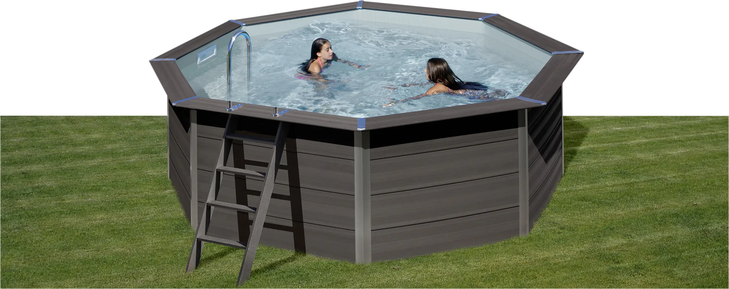 Gre Rundbecken Avantgarde Pool Composite 410 x 124 cm