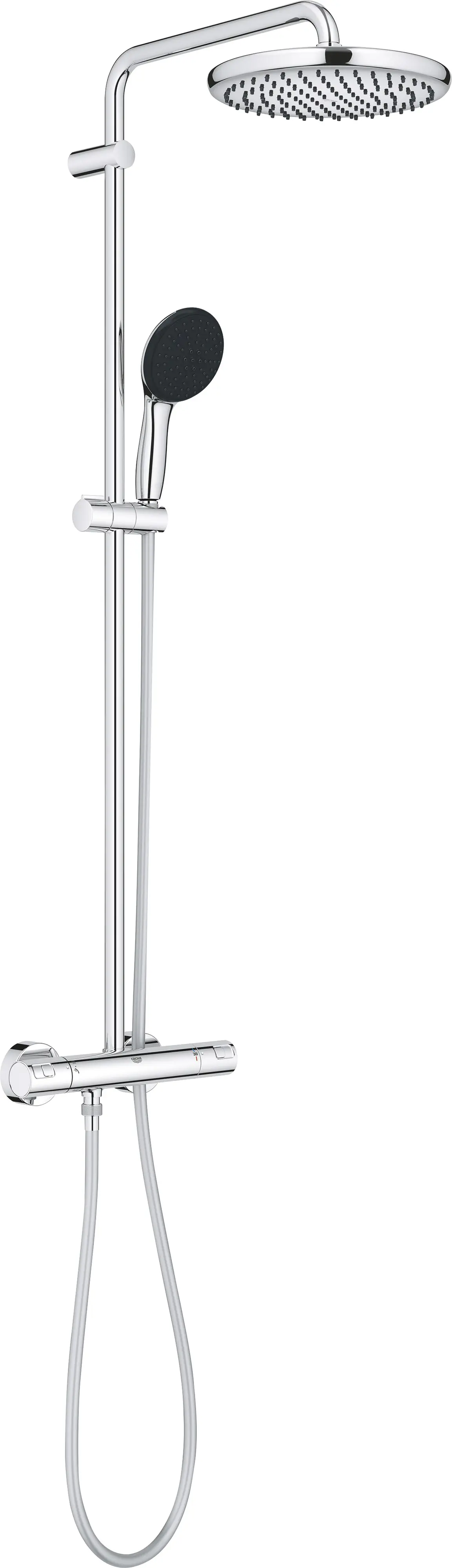 Grohe Kopfbrausesystem Vitalio Start 250 mit Thermostat chrom 113 x 40 cm