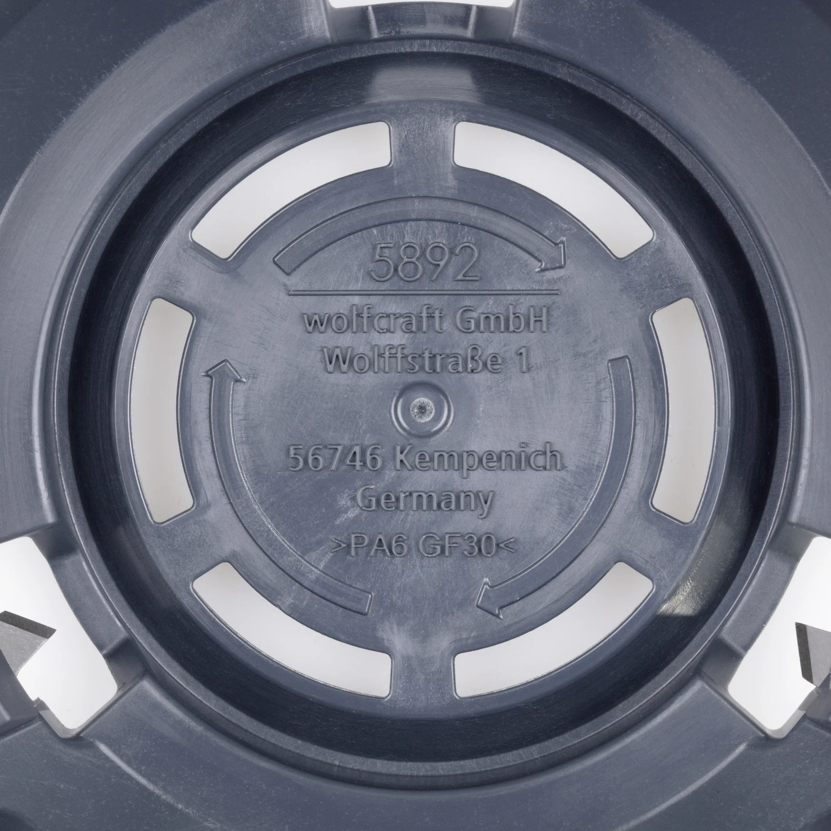 Wolfcraft Lochrandsenker für Gipskarton 68 mm