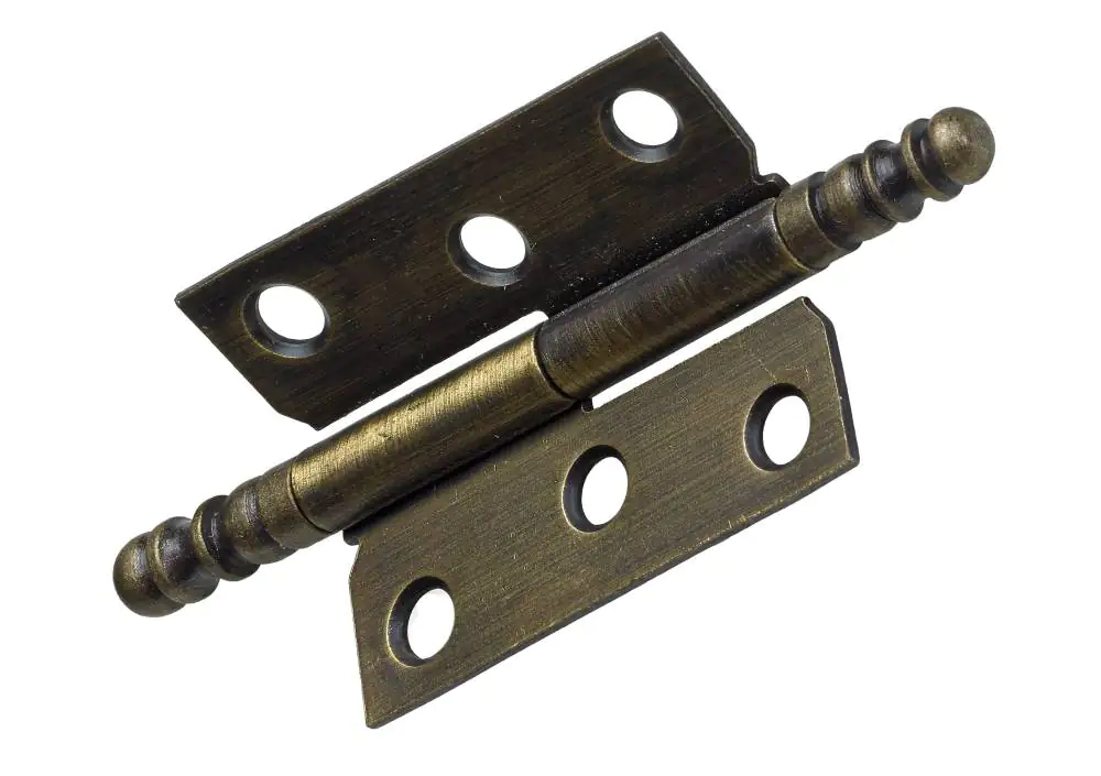 Hettich Möbelband mit Zierkopf links brüniert 40 x 50 mm