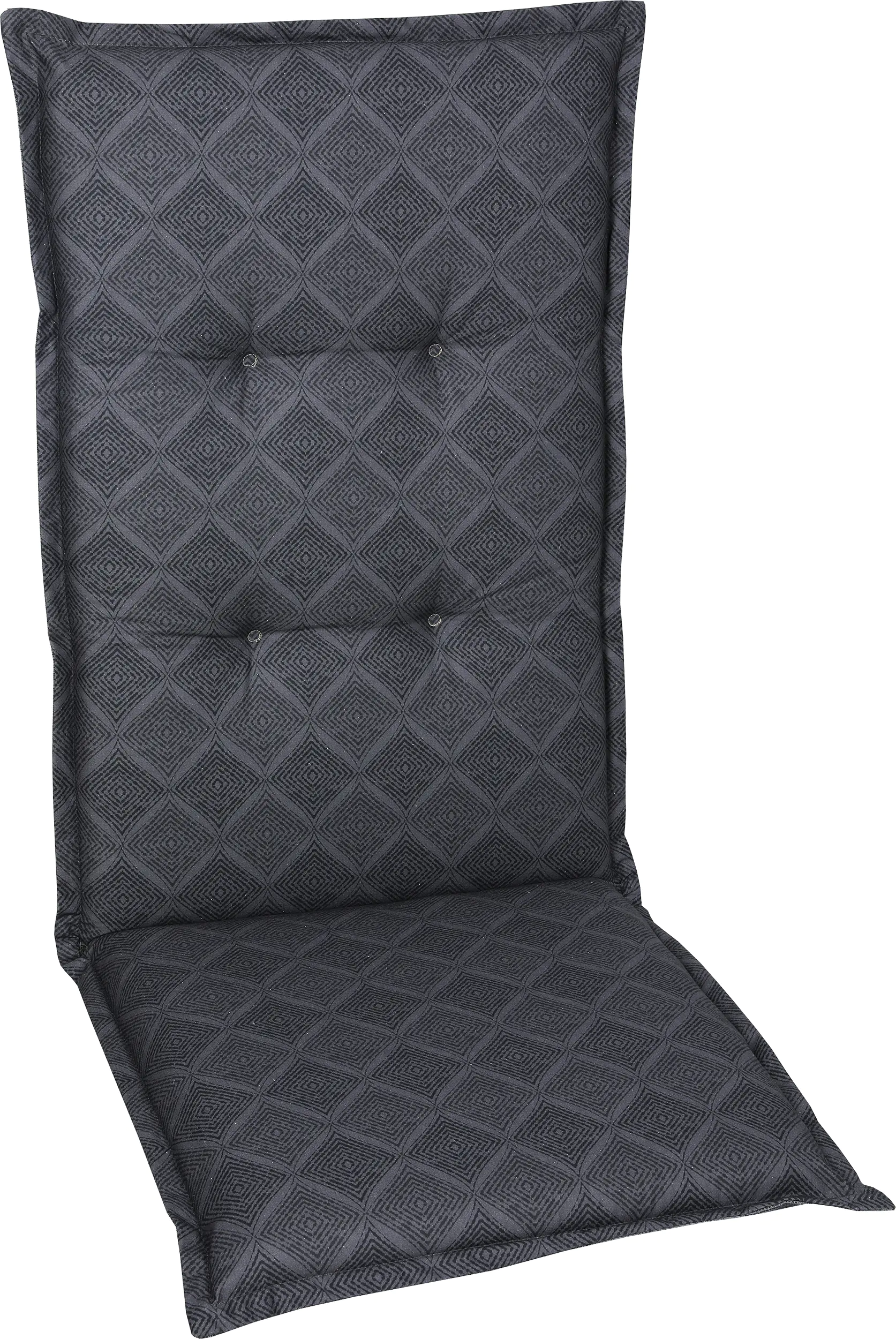 GO-DE Hochlehner-Auflage 120 x 50 x 6 cm 3-fach sortiert