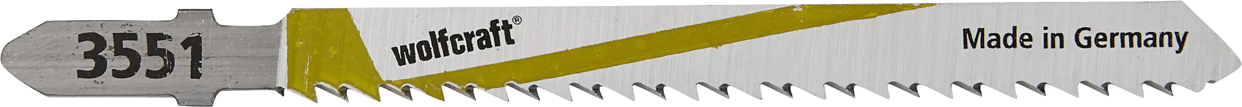 Wolfcraft Stichsägeblätter 3551000 100 mm T-Schaft 2 Stück