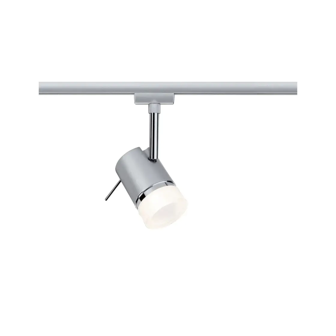 Paulmann URail Einzelspot Pipe GU10 chrom matt chrom 6,5 cm max. 10 W