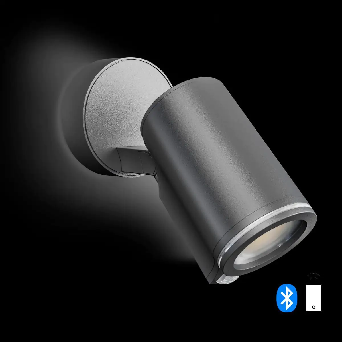 Steinel Strahler Spot ONE SC Anthrazit mit Bewegungsmelder & Bluetooth