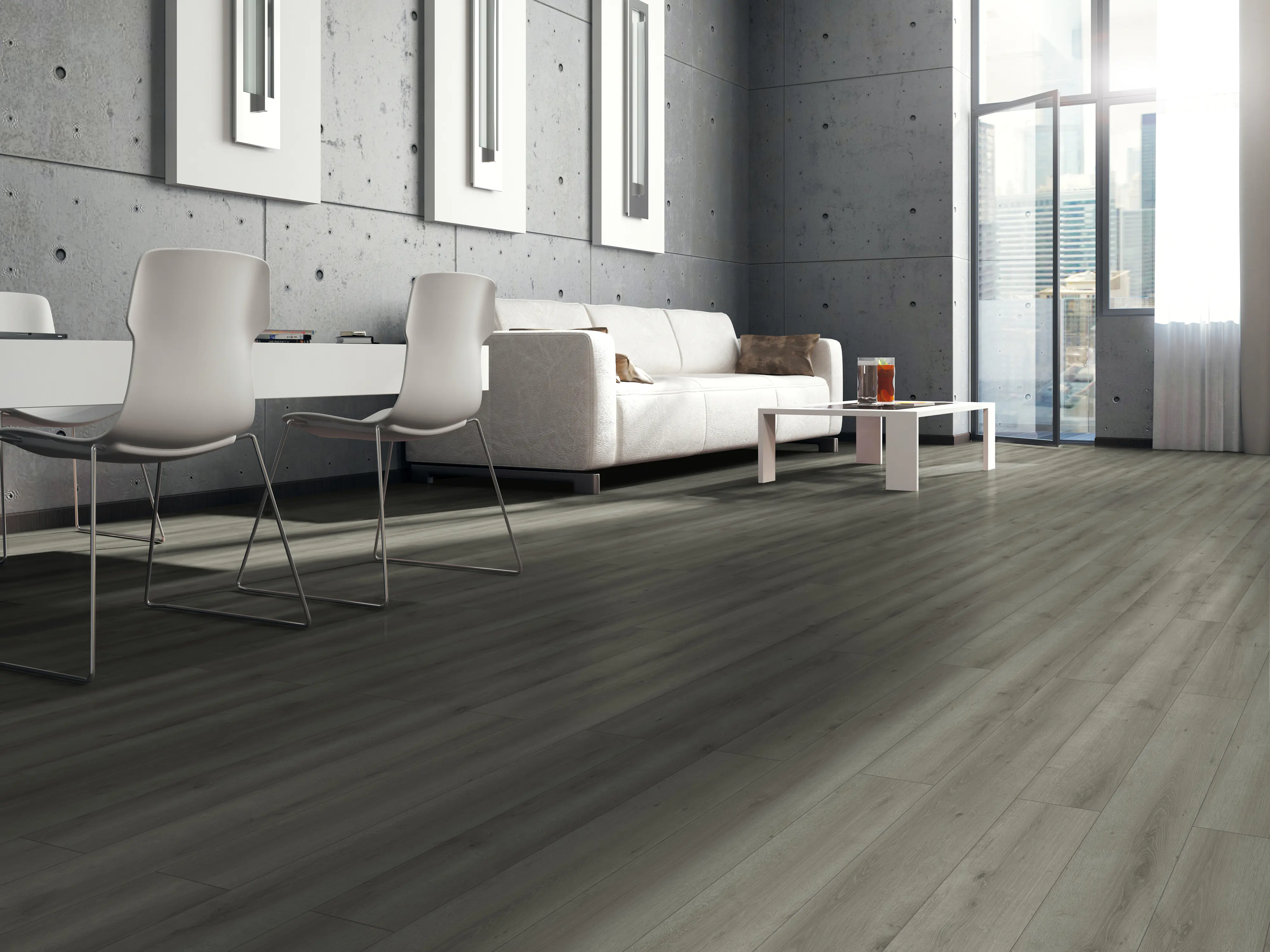 Classen Laminat Megaloc Aquaprotect Oak grey brown