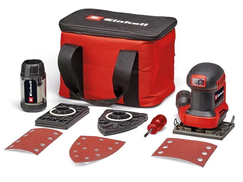 Einhell Expert Akku-Faustschleifer TE-OS 18/113 3X  Li Solo