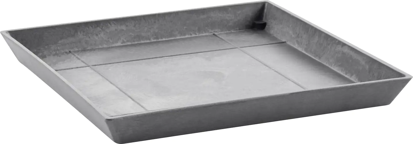 Ecopots Untersetzer grau 43 x 43 cm
