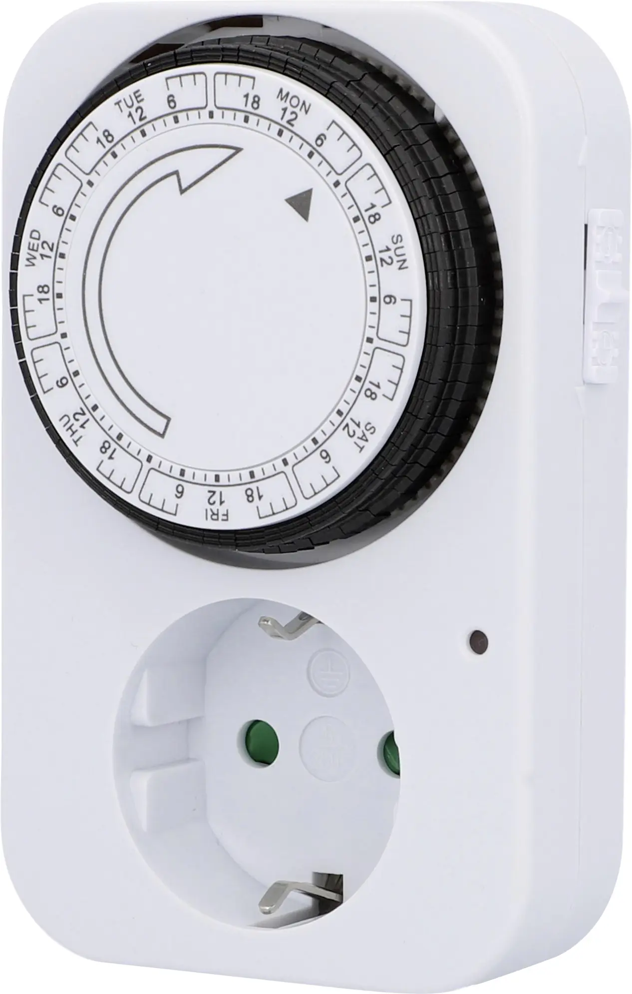 Wochenzeitschaltuhr analog weiß max. 3.500 W