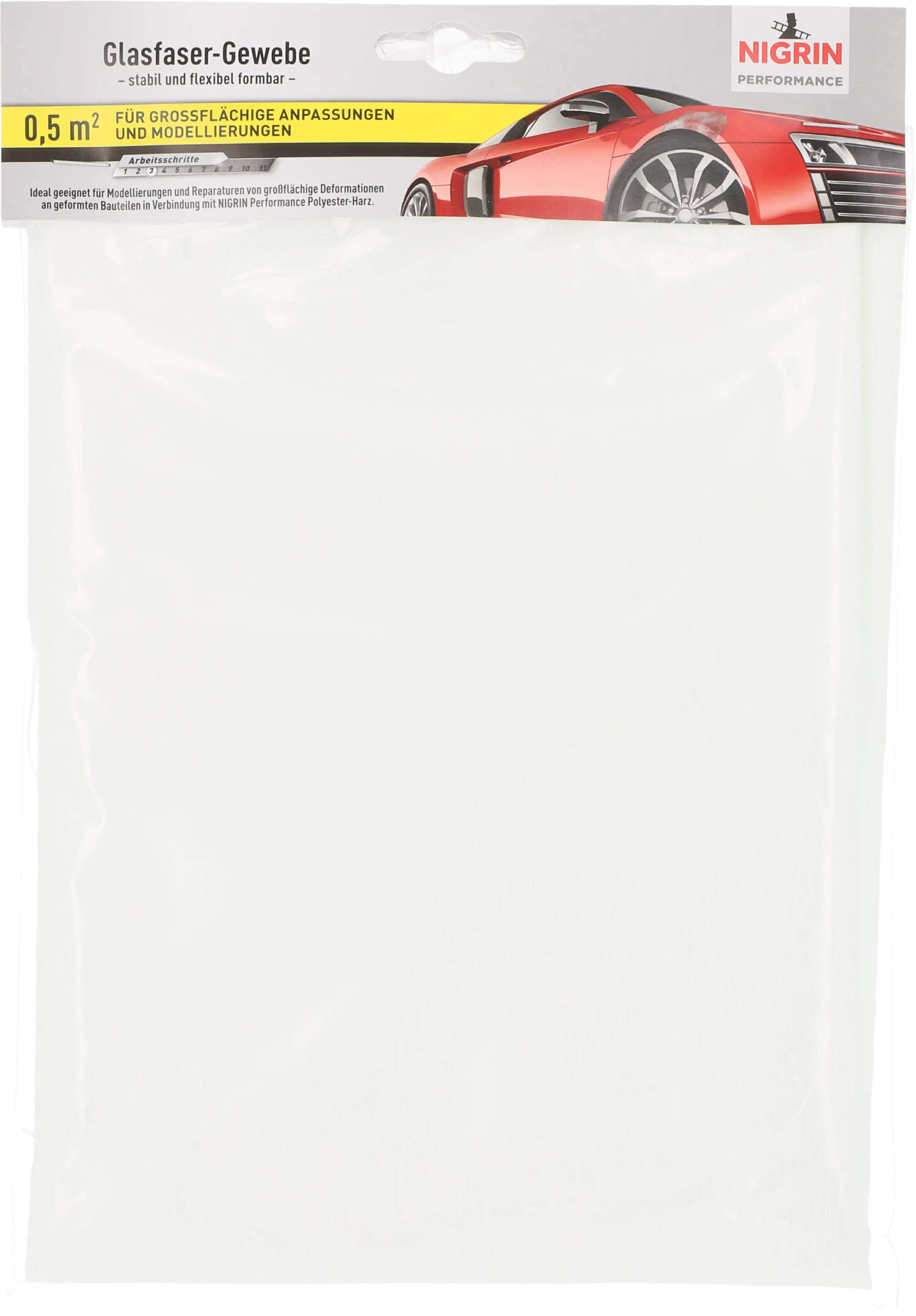 Nigrin Glasfaser-Gewebe 0,5m²