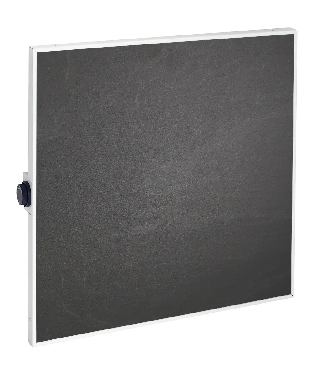 Bella Jolly Infrarot Keramikheizkörper 60 x 60 cm 440 Watt natursteinoptik