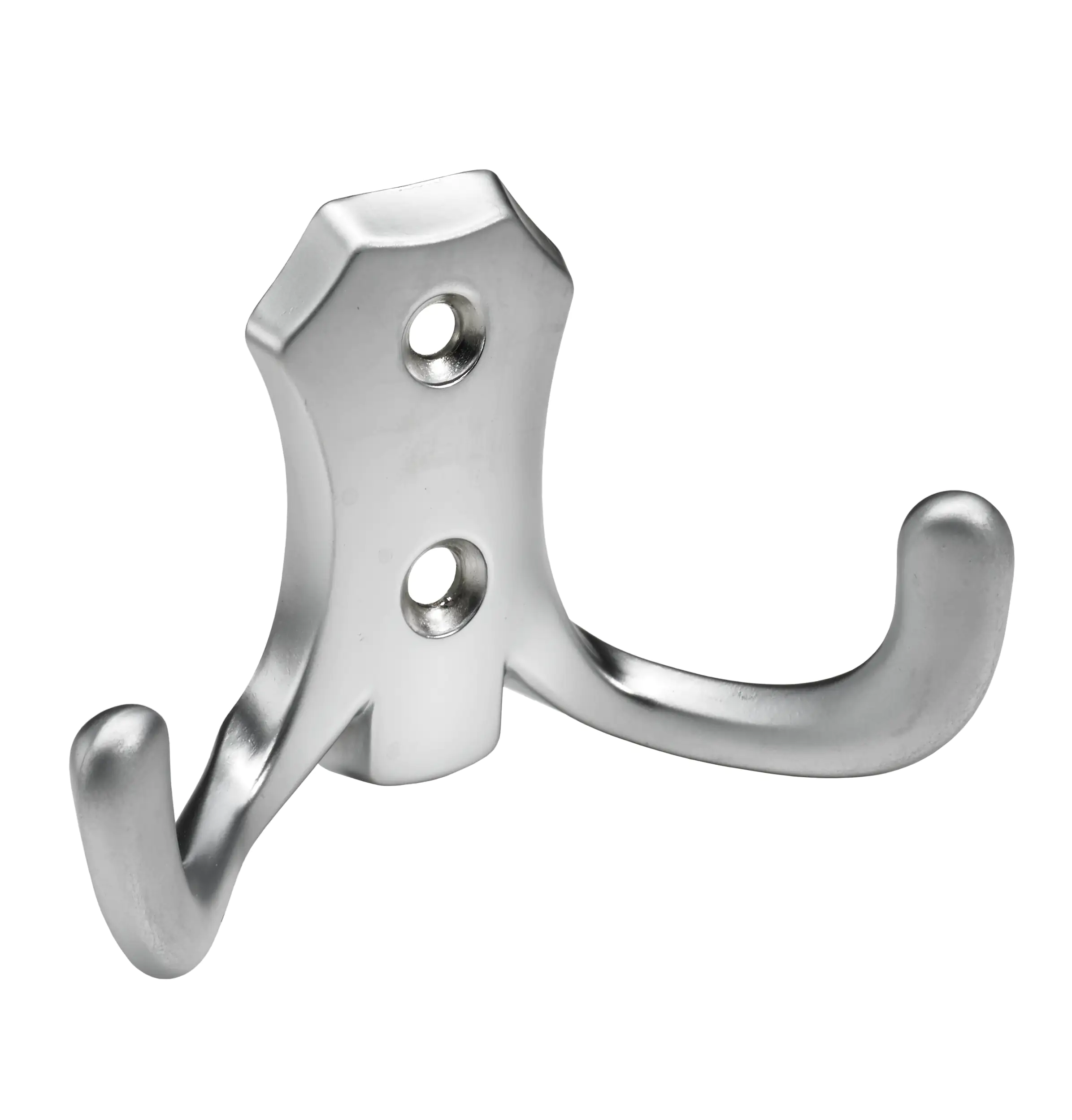 Hettich Mantelhaken 4,7 x 7,7 x 3 cm Aluminium-Optik - 1 Stück