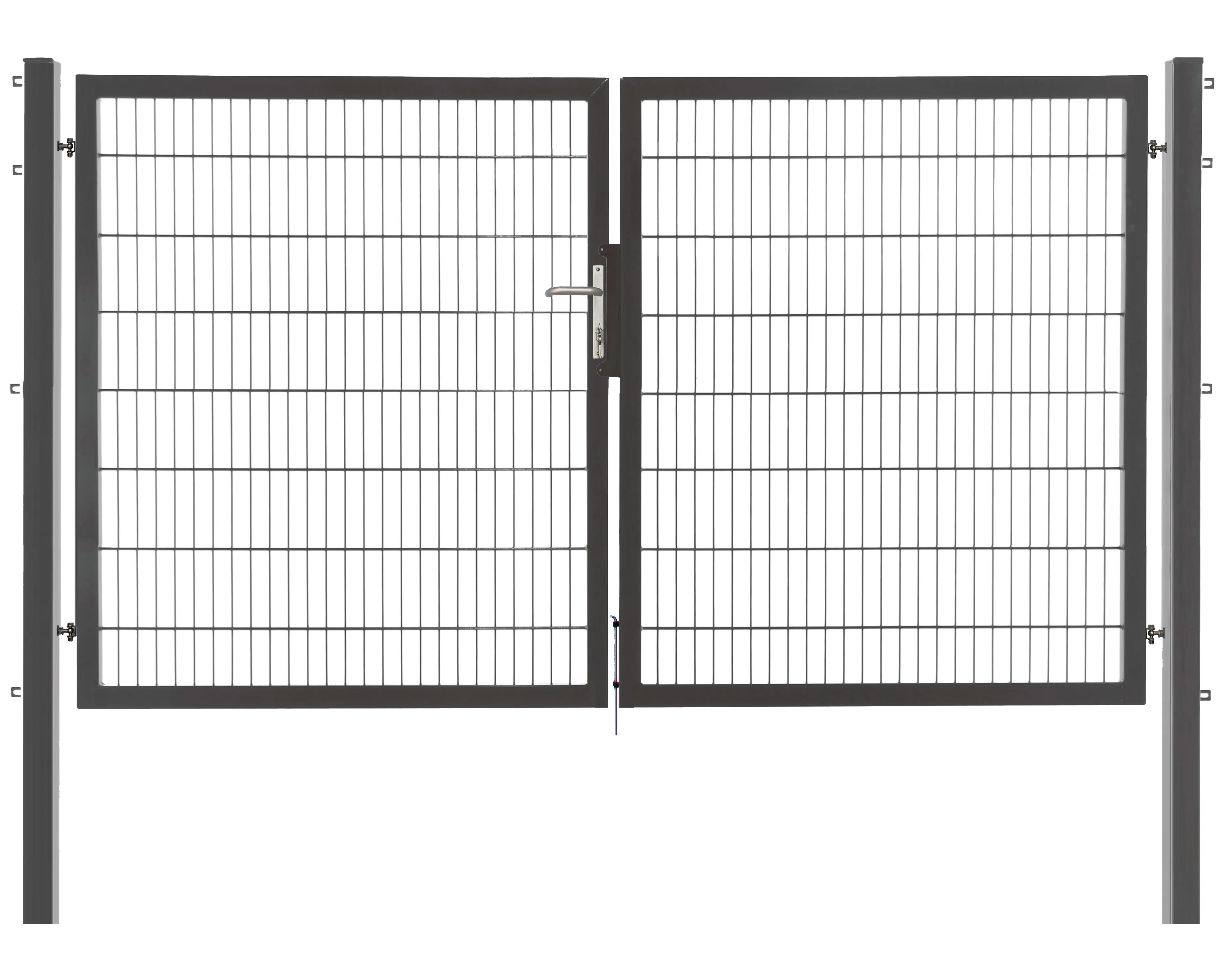 Floraworld Gartentor doppelflügelig Premium 300 x 160 cm anthrazit