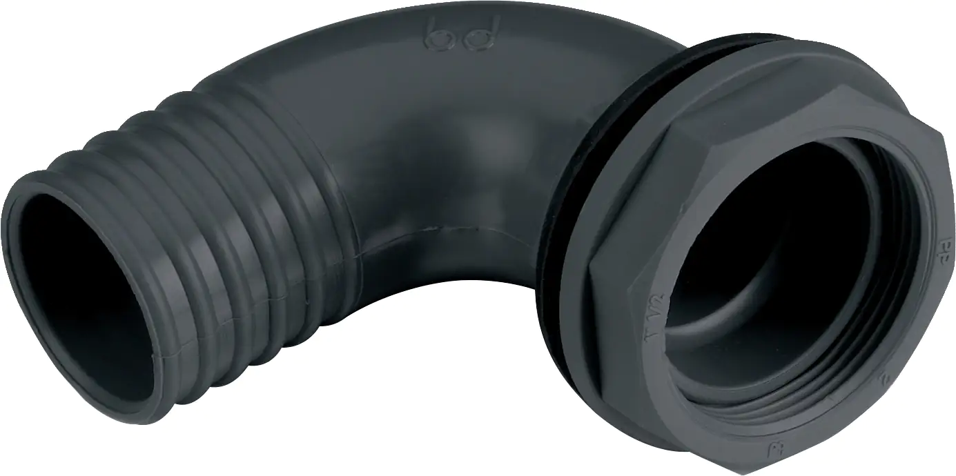 Prosperplast Überlaufbogen Arves 31,75 mm (1 1/4") anthrazit
