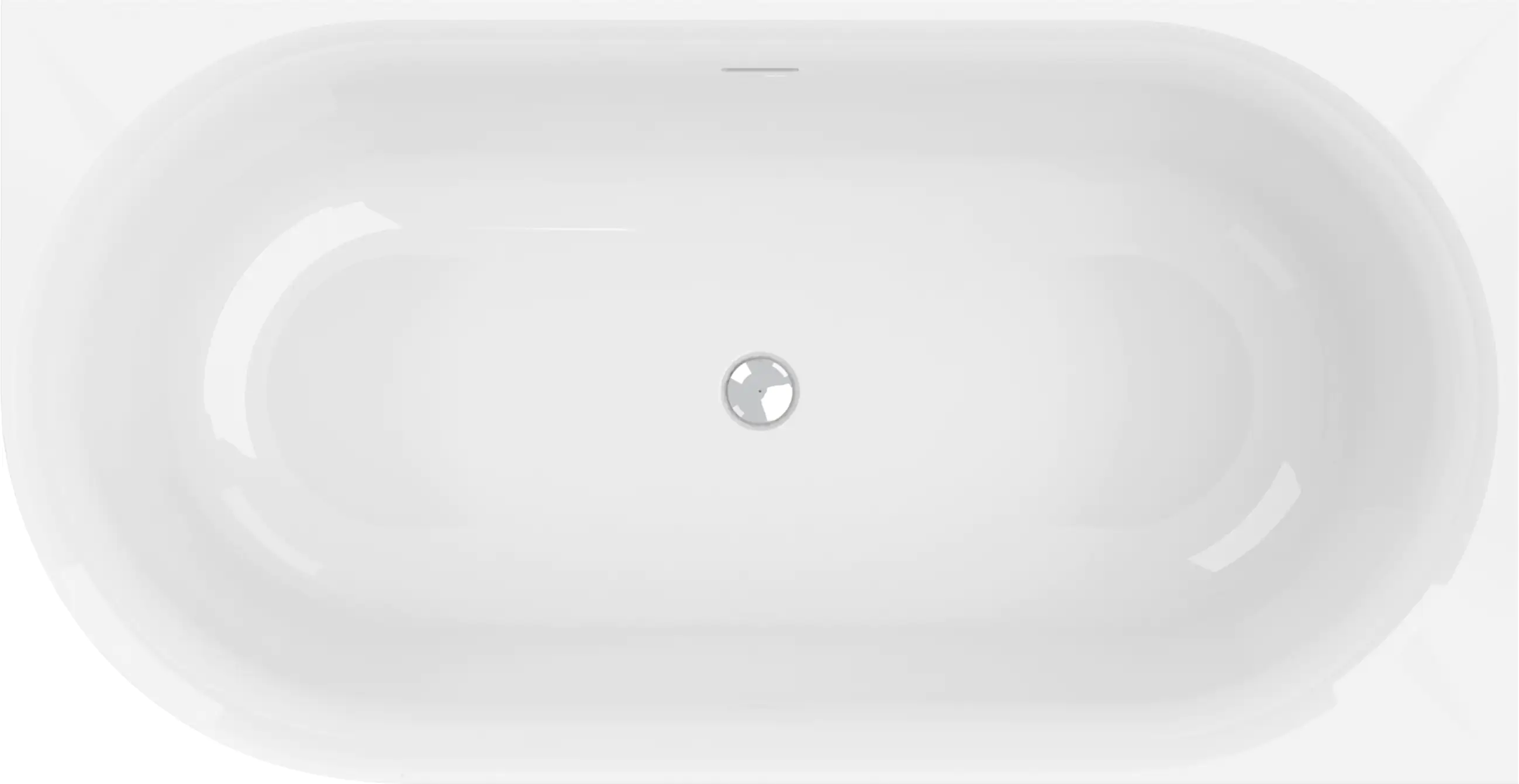 Ottofond Badewanne Mince Corner XS weiß links 155 x 80 / 44 cm