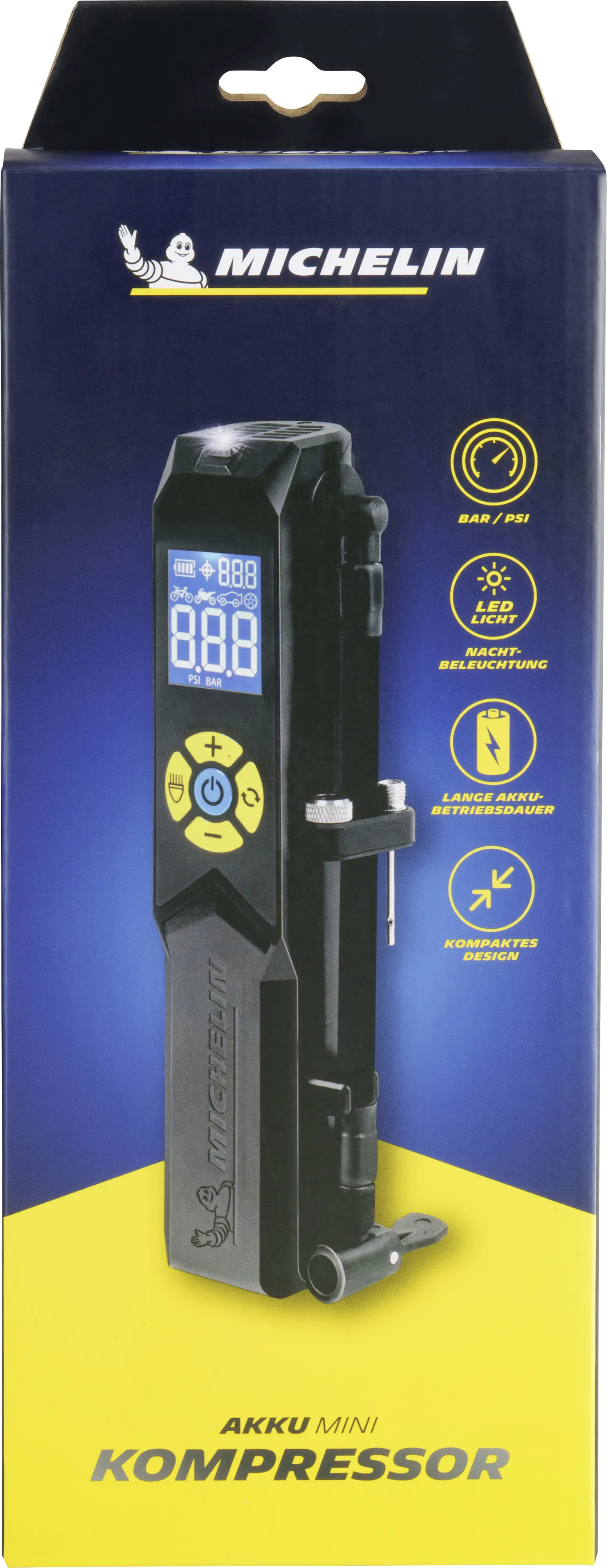 MICHELIN Akku-Mini-Kompressor 10 bar