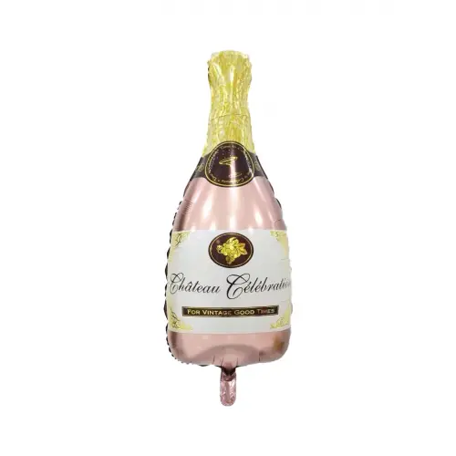 Folienballon Champagner rosa 100 cm