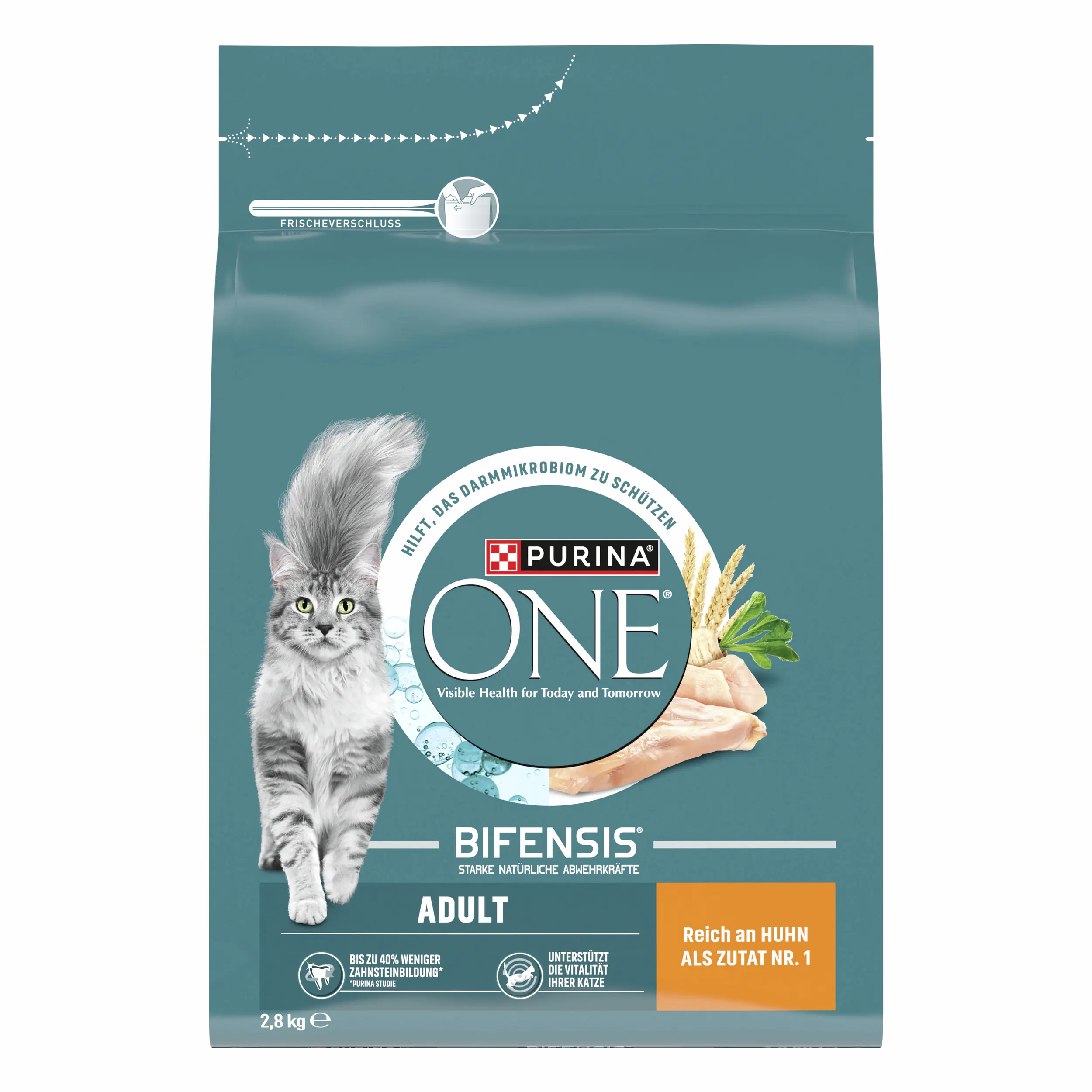 Purina One Katzenfutter Adult reich an Huhn 2,8 kg