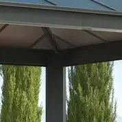 Canopia Pavillon Dallas 612 x 364 cm grau