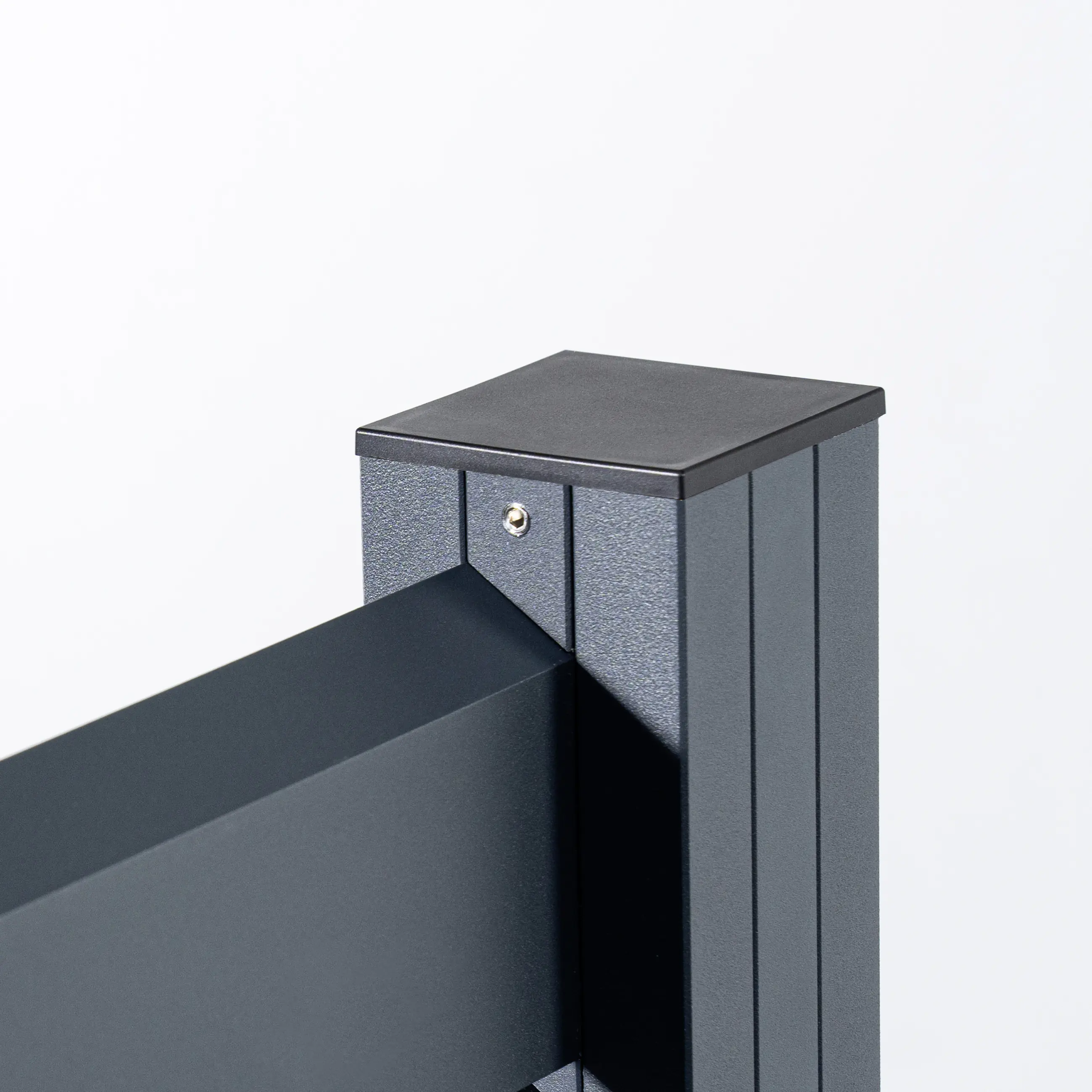 Ambiente Alu-Zaun Erweiterungsset Rhombus MAXI 187 x 184,2 cm anthrazit