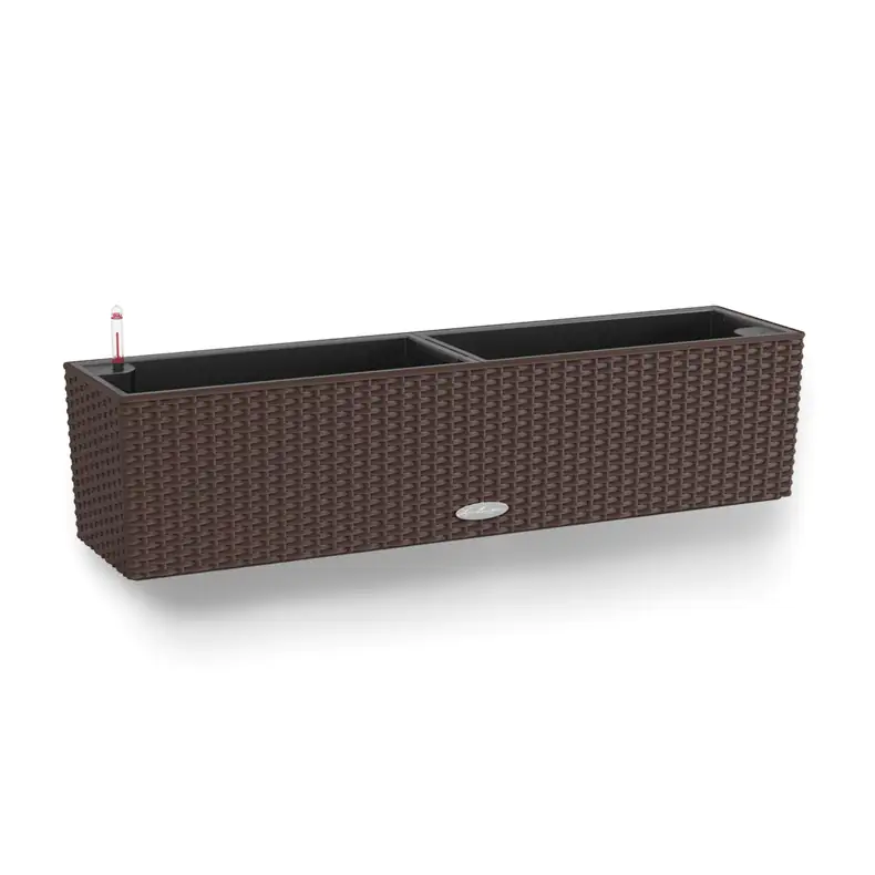 Lechuza Balkonkasten BALCONERA Cottage 80 cm, mokka