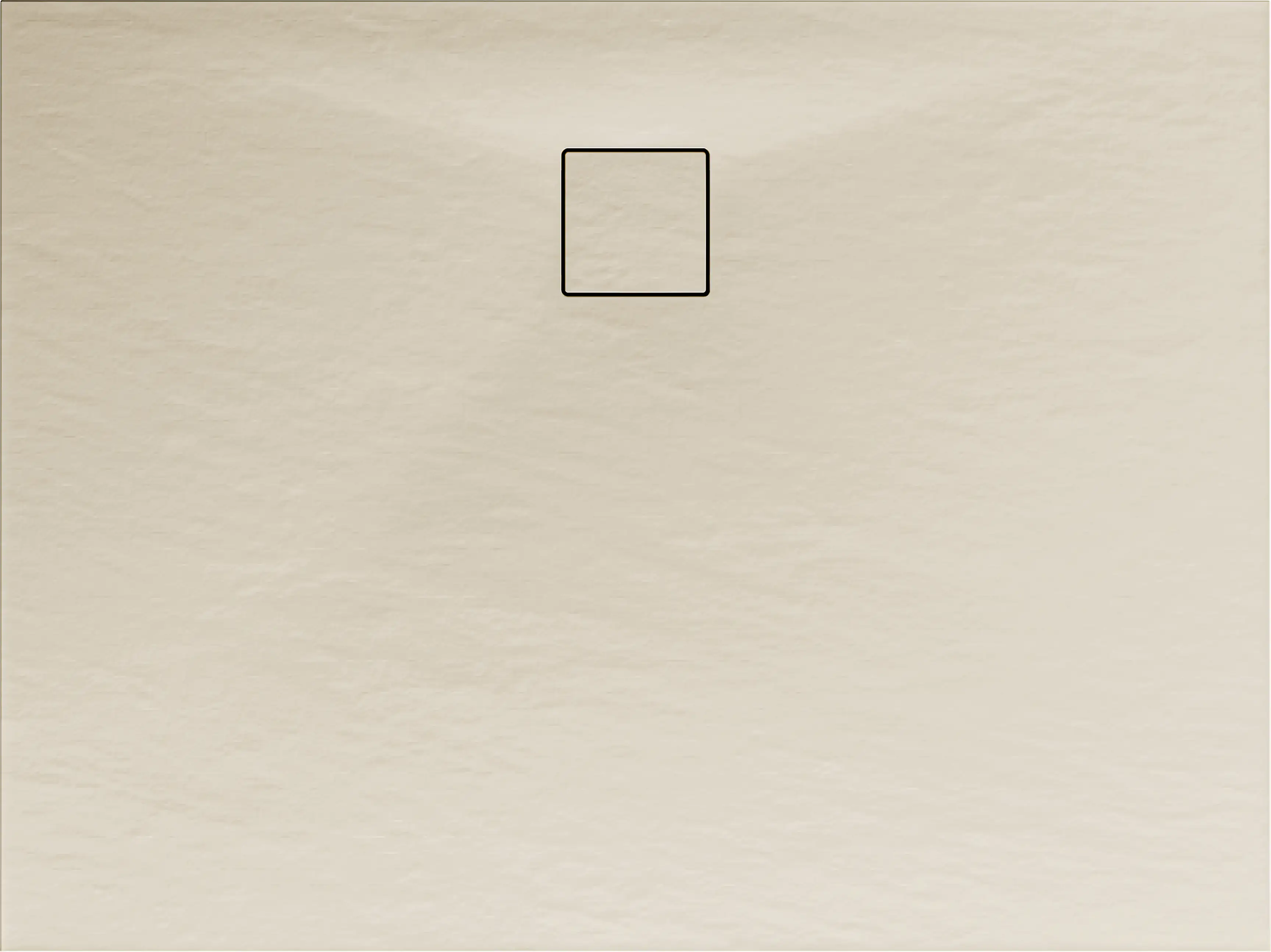 Schulte Duschwanne Steinstruktur 80 x 140 cm sand