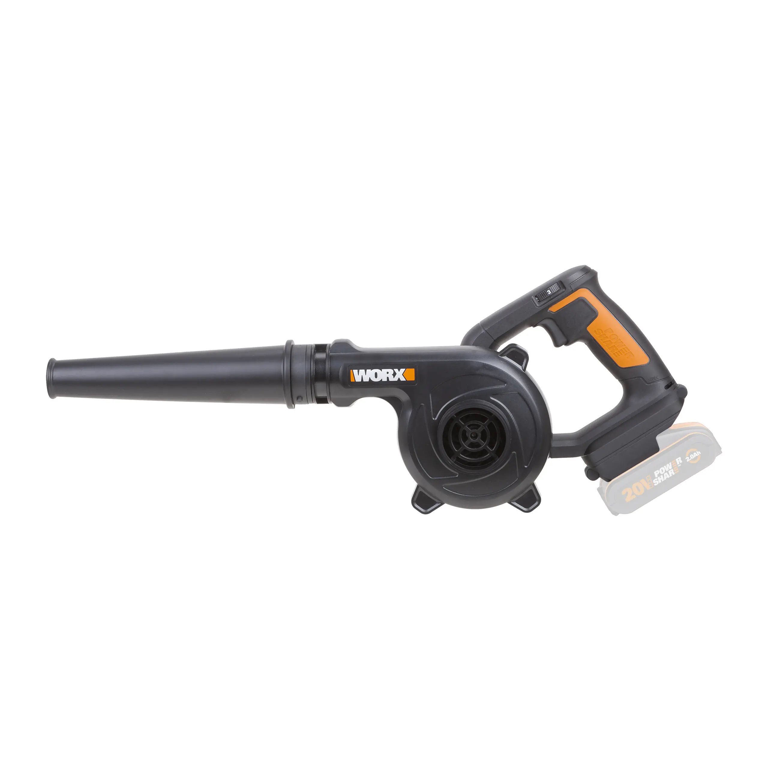 Worx Akku-Werkstattluftbläser WX094.9 20 V Solo