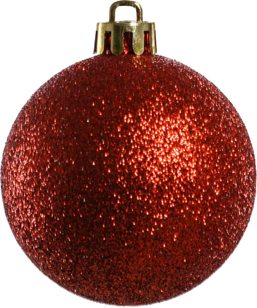 TrendLine Weihnachtskugeln bruchfest, langlebig Ø 6, 8 10 cm rot 26 Stück