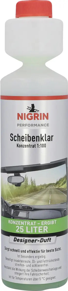 Nigrin Performance Scheibenklar Konzentrat 1:100 250 ml