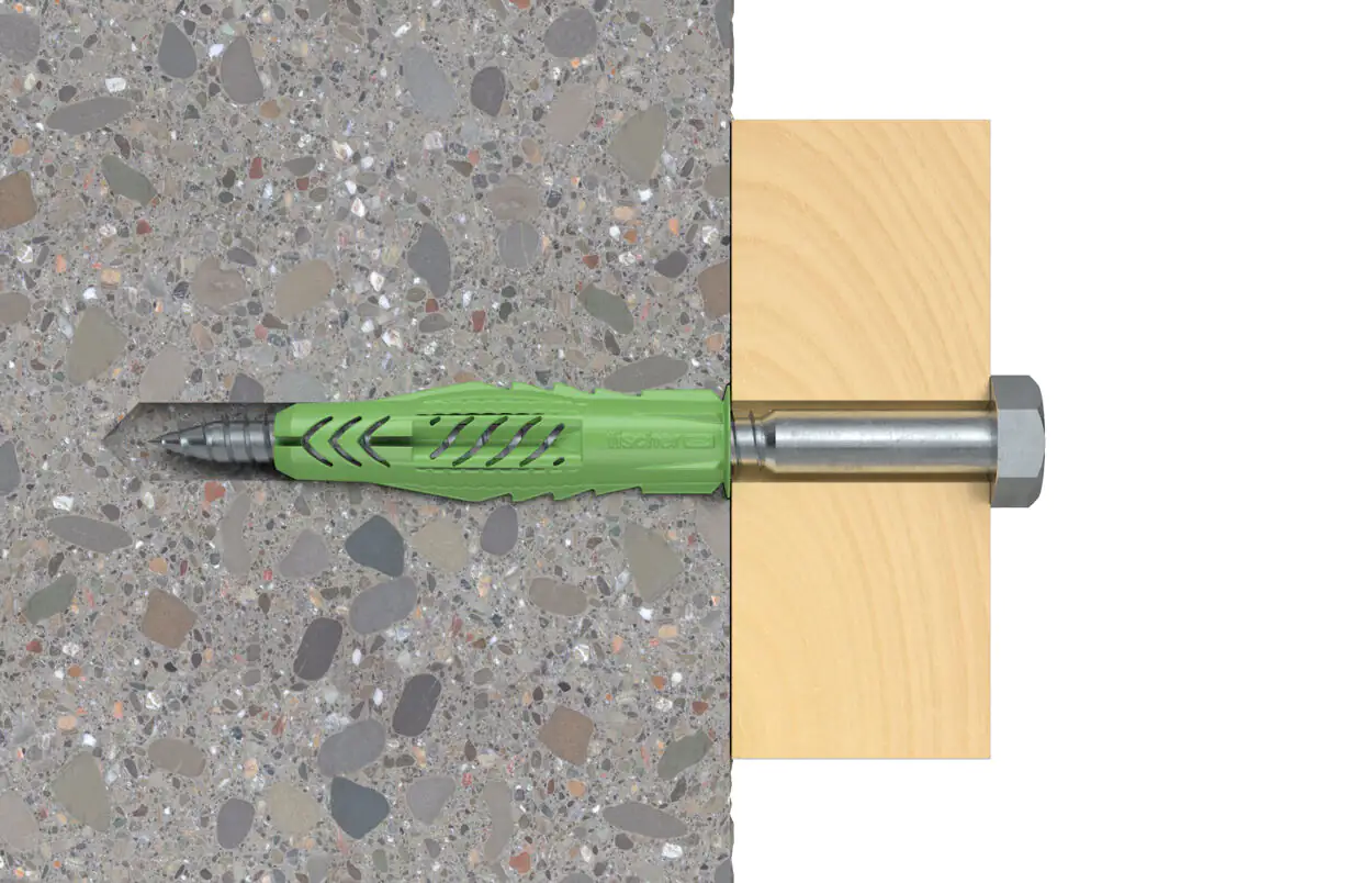 Fischer Universaldübel-Set UX green 12.0 x 70 mm - 2 Stück