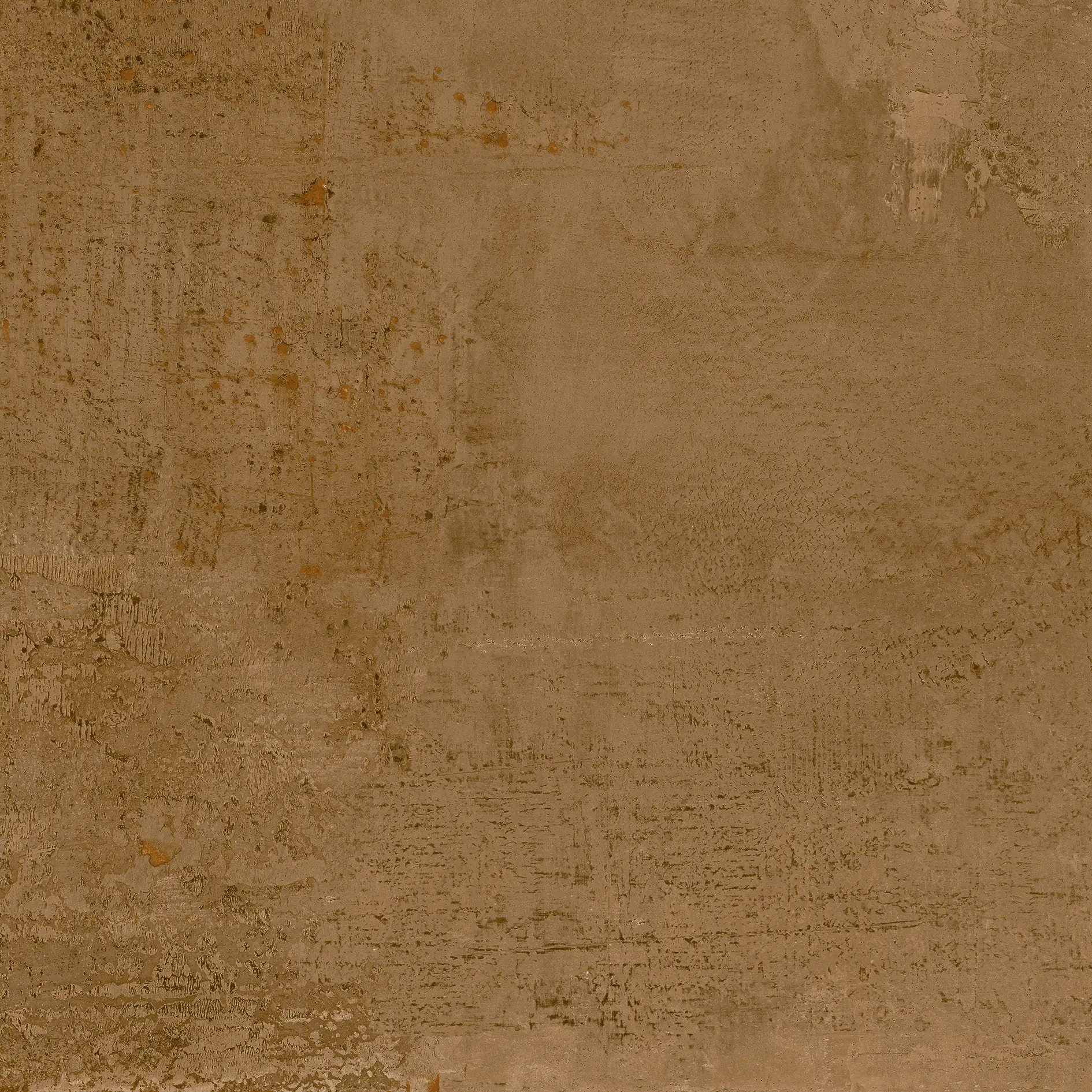 Terrassenplatte Feinsteinzeug Metallic 60 x 60 x 2 cm braun