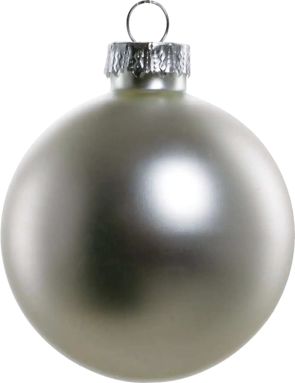 TrendLine Weihnachtskugeln aus Glas Ø 6 cm silber 20 Stück