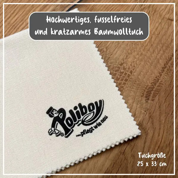 Poliboy Baumwoll Pflegetuch 2 Stück 