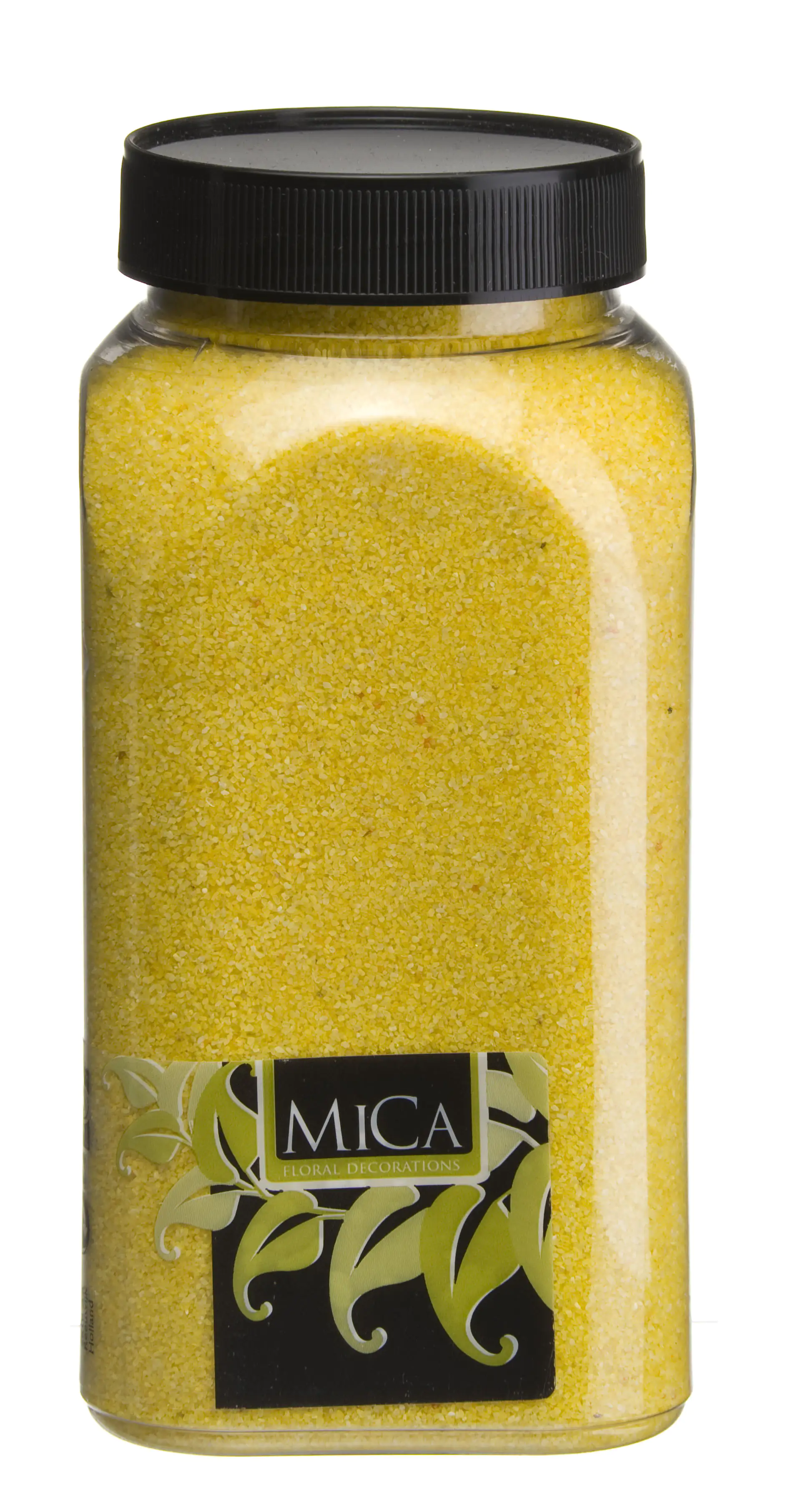 Mica Decorations Dekoration Sand gelb 650 ml 1 kg