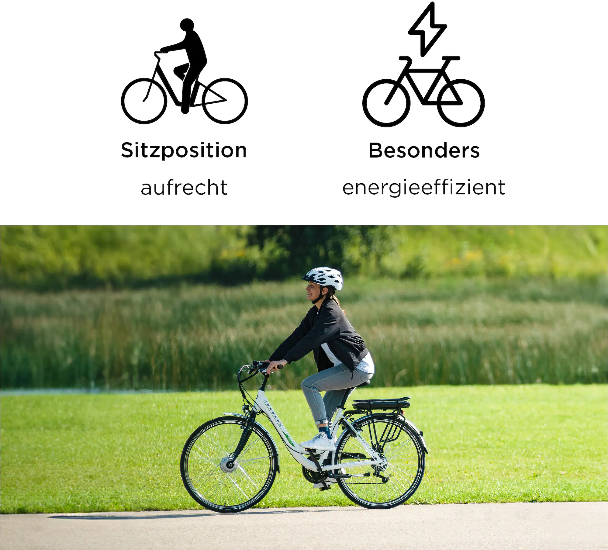 Zündapp E-Bike Z503 City 26 Zoll 7-Gang 522 Wh grau grün