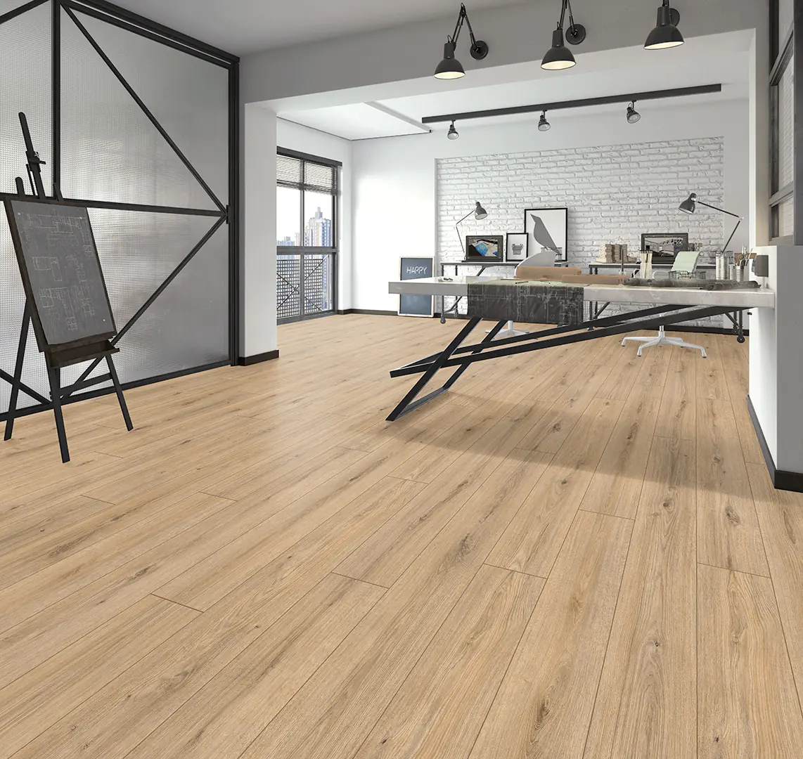 Classen Designboden HydroClick 128,5 x 19,2 cm 9 mm Palast Eiche 