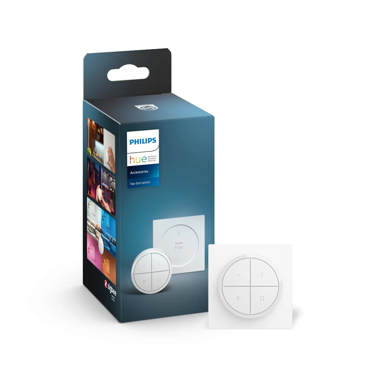 Philips Hue Fernbedienung Tap Dial Schalter weiß