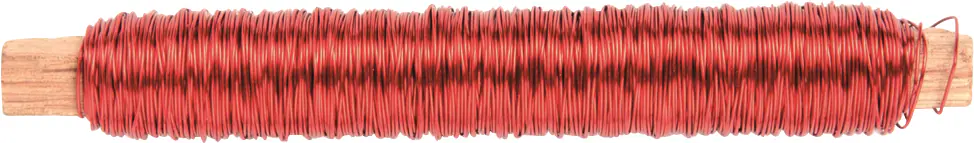 Glorex Wickeldraht rot 0,5 mm x 50 m
