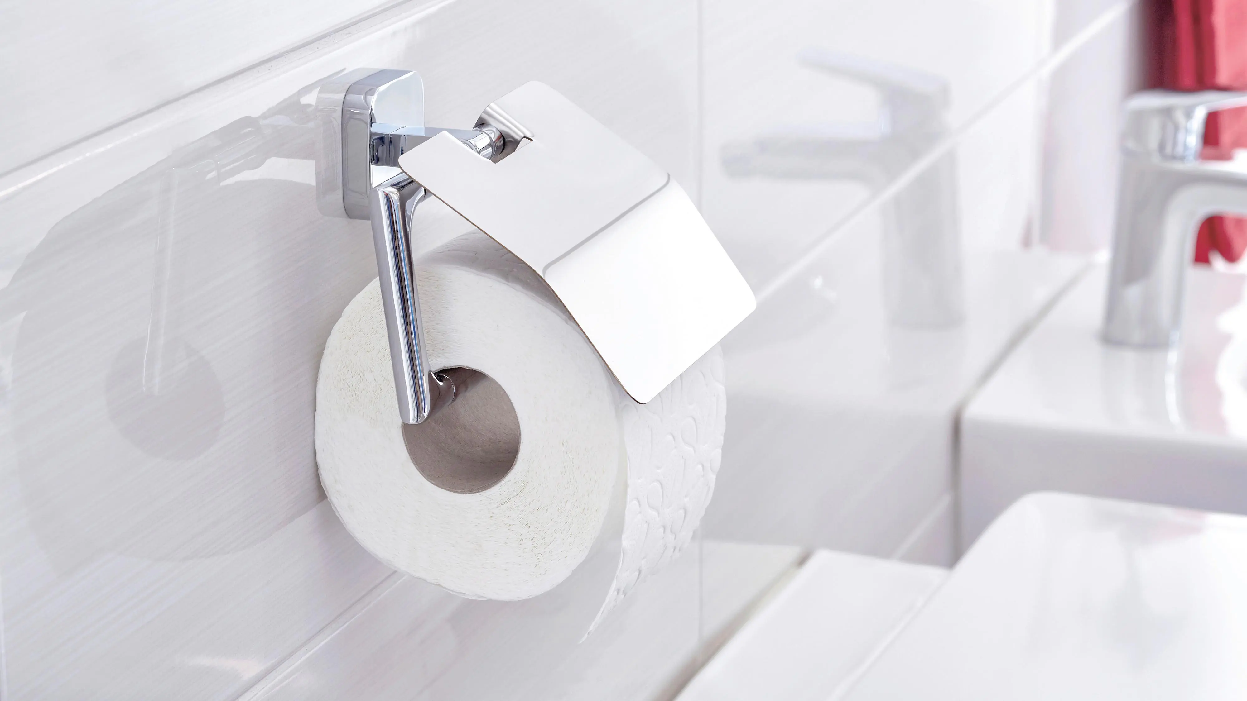 tesa Papierrollenhalter Elegaant mit Deckel
