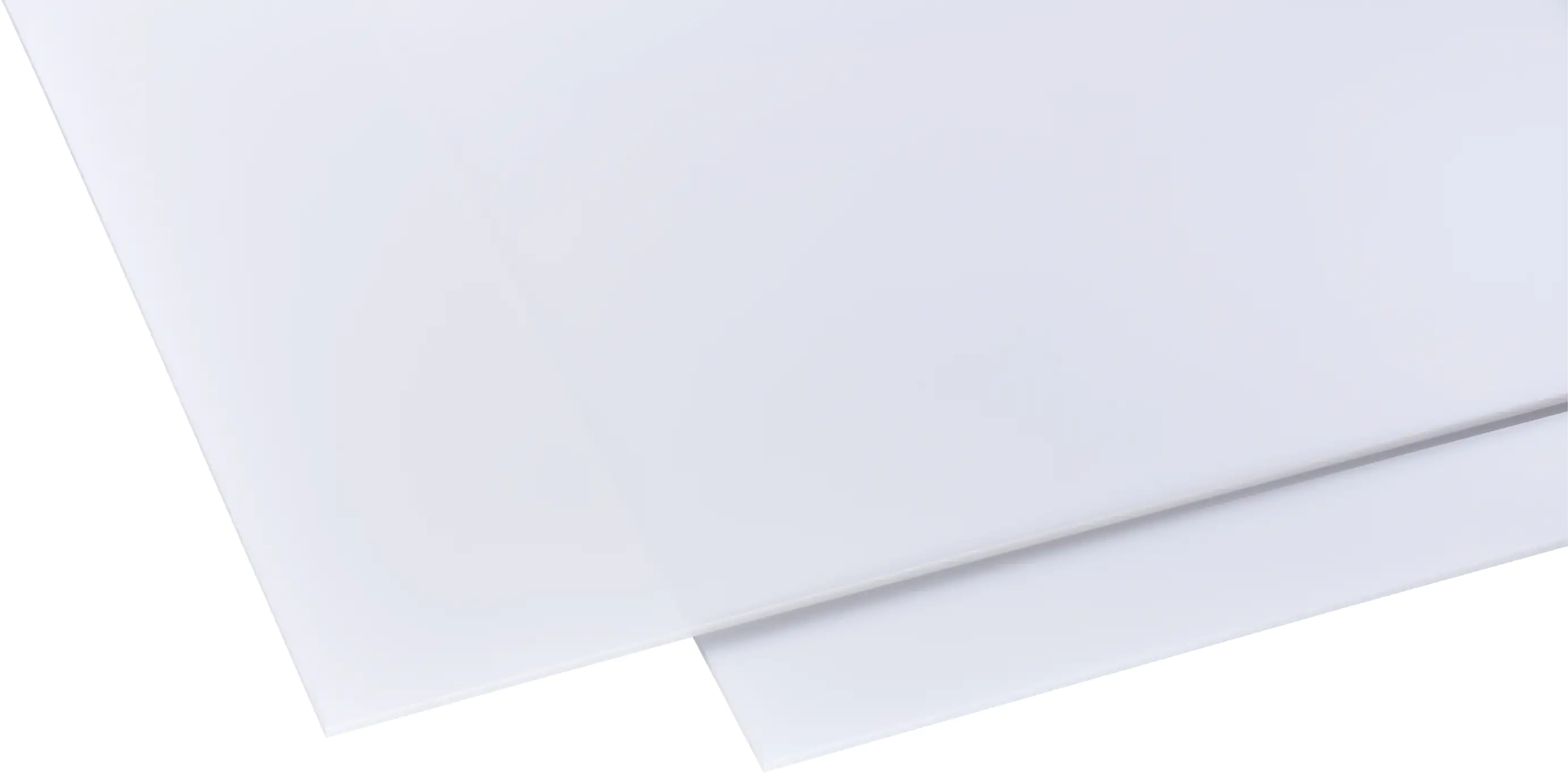 Gutta Polystyrolplatte glatt 50 x 100 cm 5 mm opal