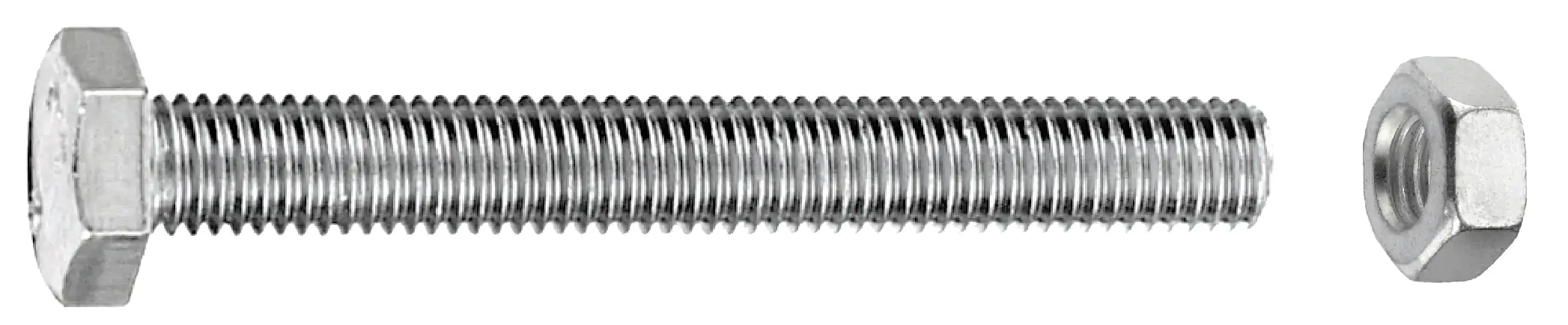Connex Sechskantschrauben M5 x 60 mm, 100 Stück