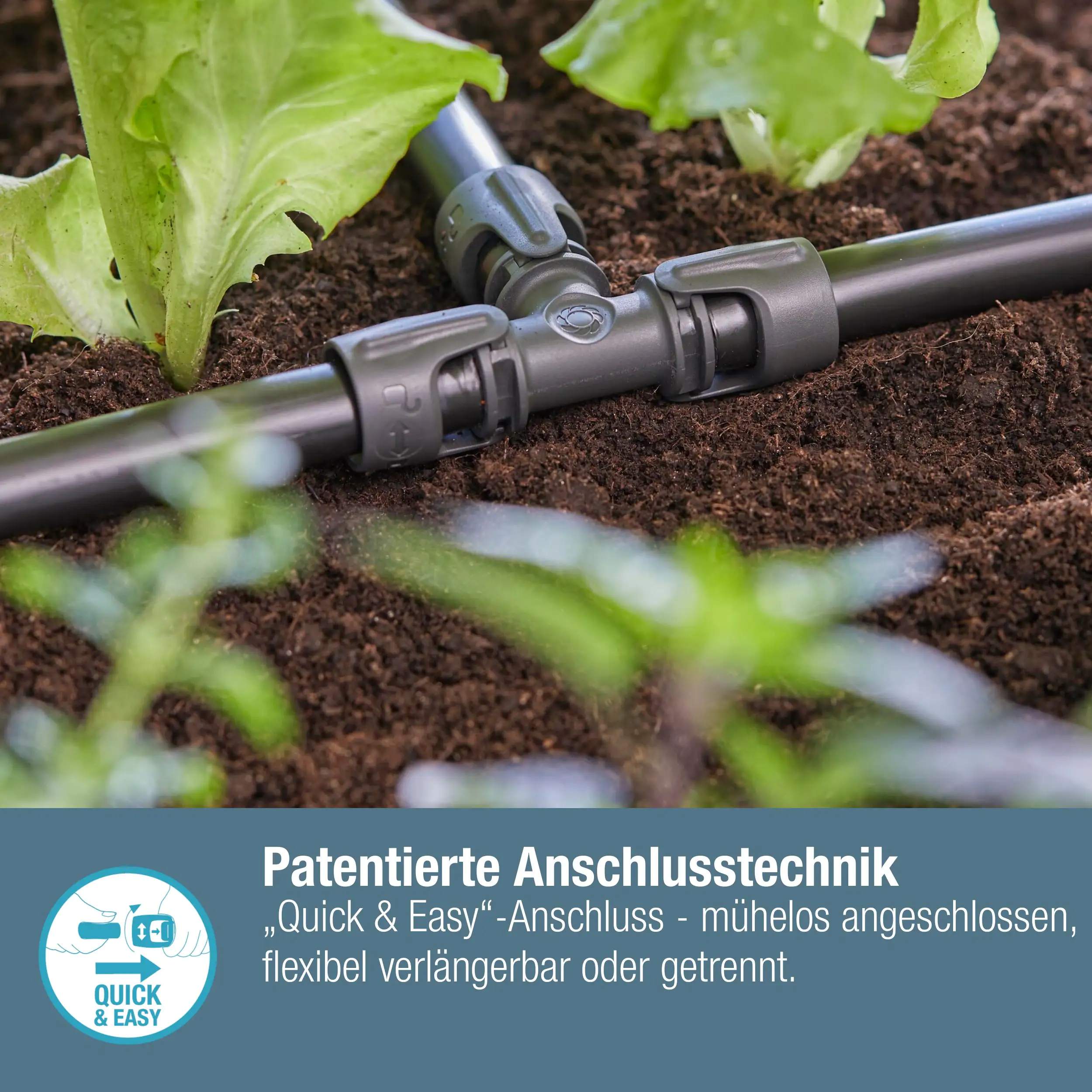 Gardena T-Stück, 13 mm (1/2")