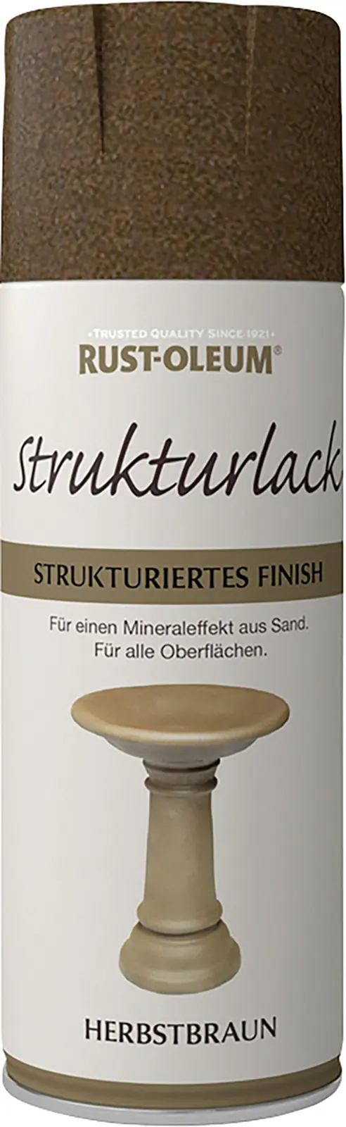 Rust-Oleum Sprüh-Strukturlack 400 ml herbstbraun