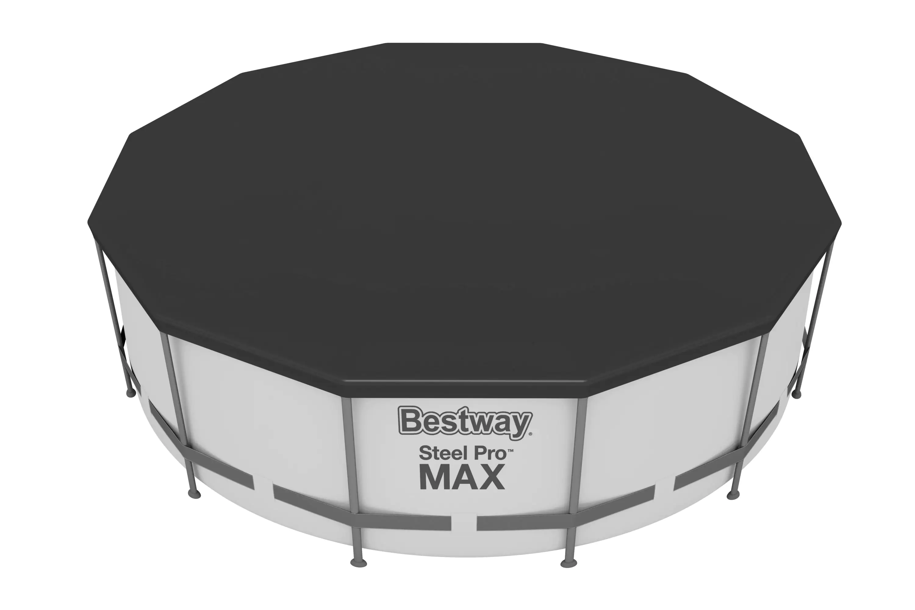 Bestway Poolabdeckung rund Ø 3,70 m