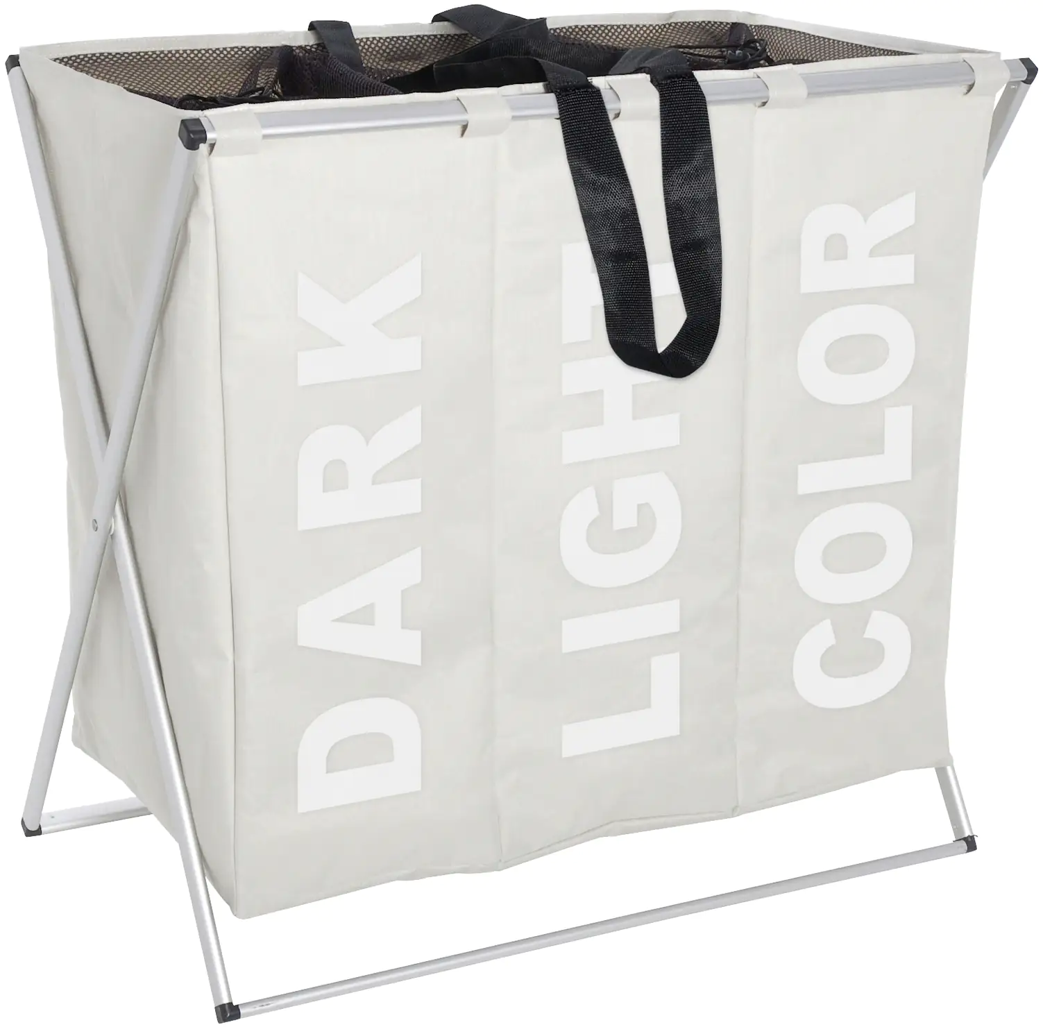 Wenko Wäschesammler Trio 130 l, beige