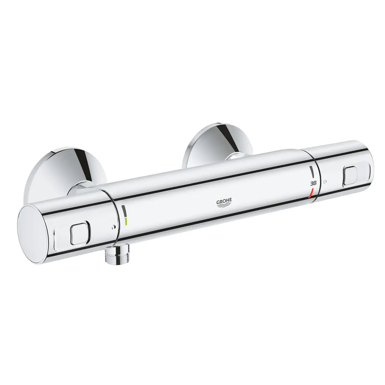 Grohe Brause-Thermostat Precision Start verchromt